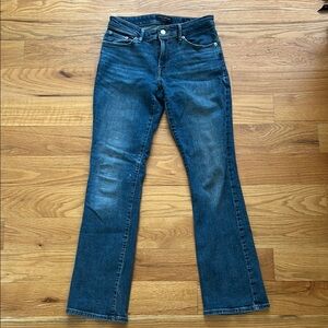 Lucky Brand Blue Flare Wide Leg Denim